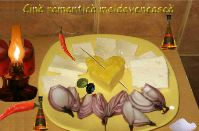 Cină romantică moldovenească